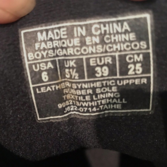 Ralph Lauren Polo Cashew Boot Youth US 6  Casual - Picture 6 of 8